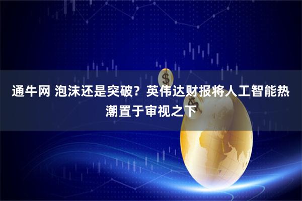 通牛网 泡沫还是突破?英伟达财报将人工智能热潮置于审视之下