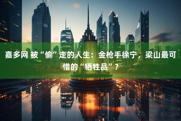 嘉多网 被“偷”走的人生：金枪手徐宁，梁山最可惜的“牺牲品”？